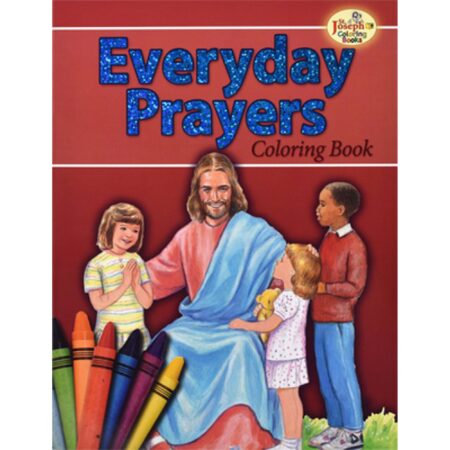 Everyday prayers coloring book