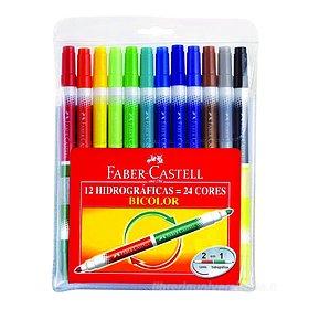 Faber Castell Double Ended Coloring Set /12clrs