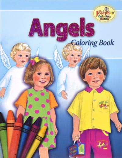Angels coloring book