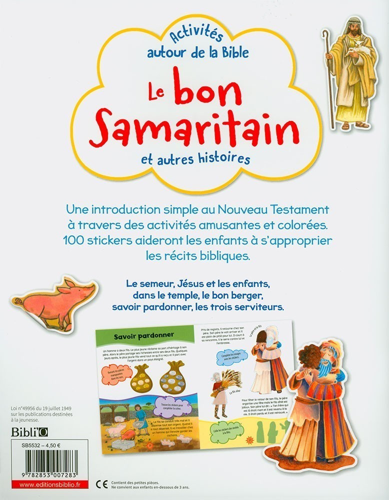 Activites autour de la Bible - Le Bon Samaritain et autres histoires - Image 2