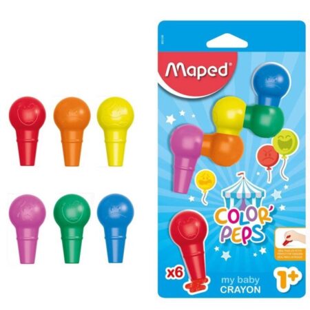 Color'Peps x6 My Baby Crayon