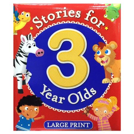 Stories For 3 Years Old -Large Prints -10 Stories