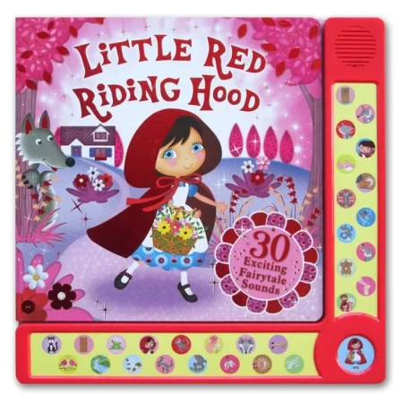 30 Sounds - Little Red Coloring Book -Hardcover