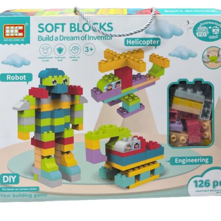Soft Blocks 126PCS
