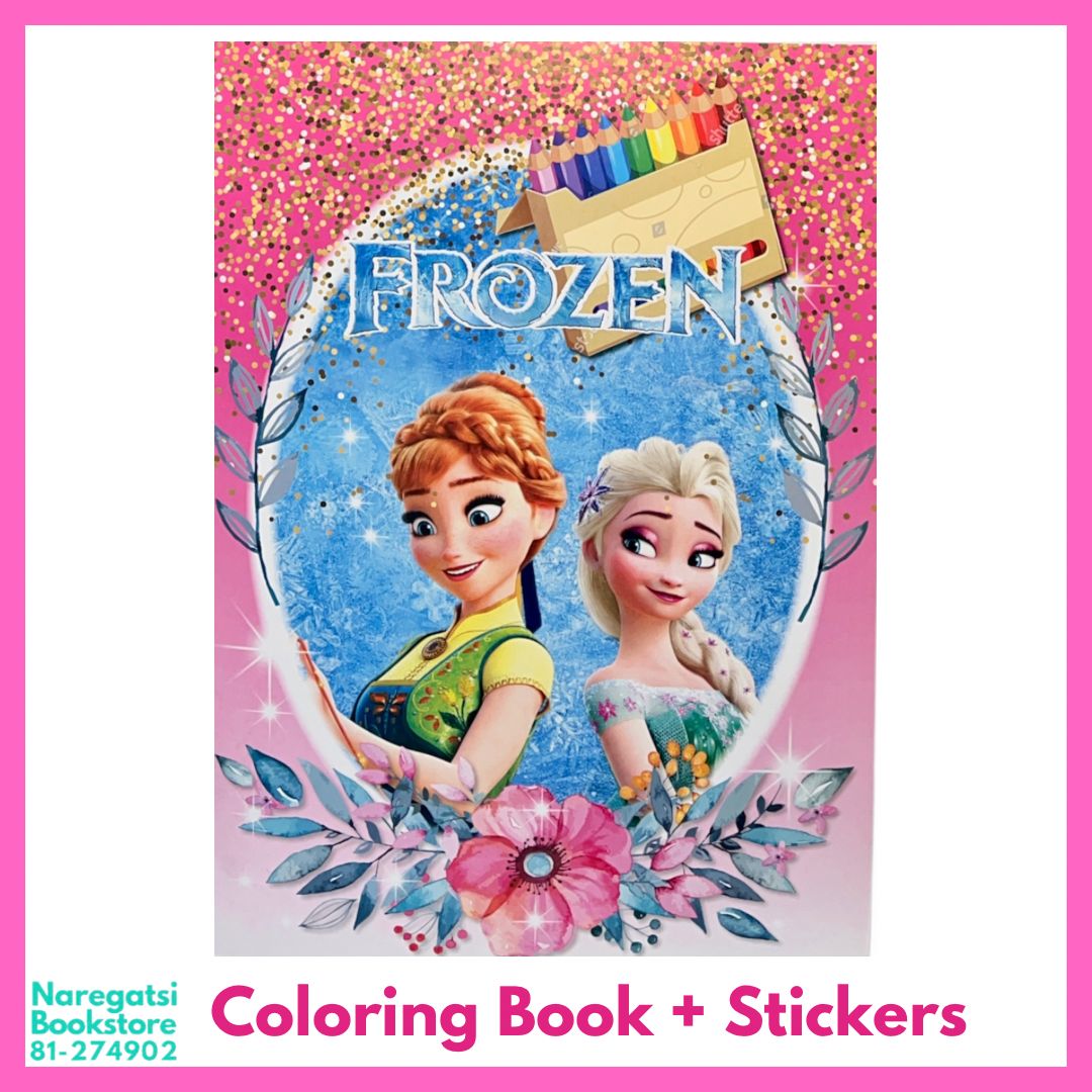Frozen Coloring + Sticker Book Naregatsi Bookstore