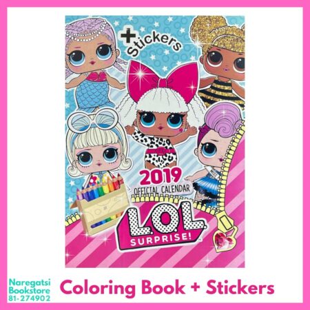 LOL Coloring + Sticker Book