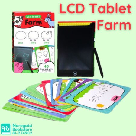 Farm Draw & Write Tablet Book with Flashcards