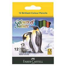 12 Short Colour Pencils