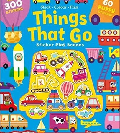 Things That Go Sticker Play Scenes