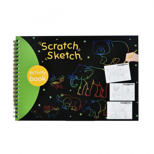 Scratch and Sketch Activity Book