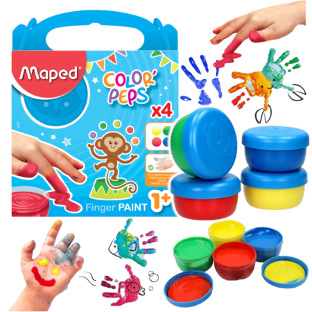 Color' Peps Finger Paint x4