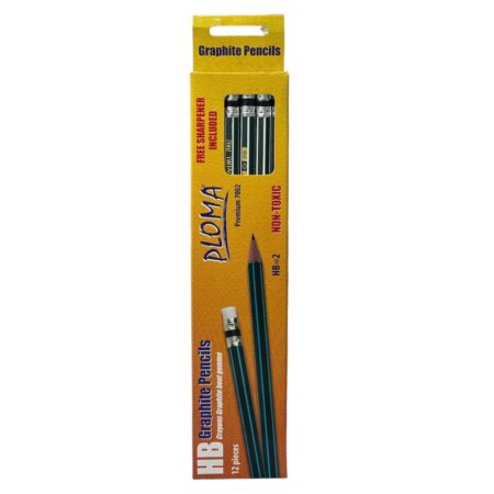 Ploma Pencil 12pcs + Sharpener