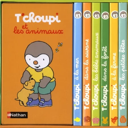 T'choupi et les animaux - Coffret en 6 volumes