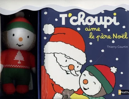 Mon coffret T'choupi aime le Père-Noël - avec une peluche T'choupi