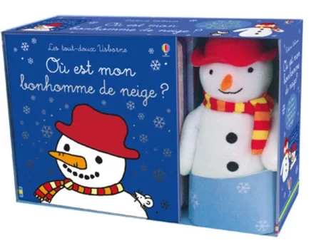 Coffret où est mon bonhomme de neige ? - Avec un livre et une peluche