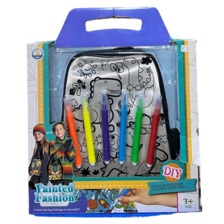 Dino Paint Backpack