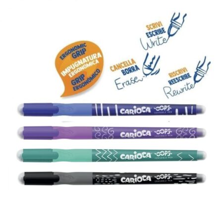 Carioca Erasable Pen - refillable