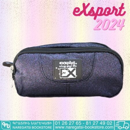 eXsport Purple Glitter