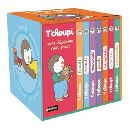 Ma petite bibliothèque - T'choupi une histoire par jour