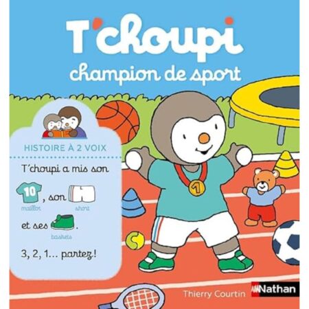 T'choupi champion de sport