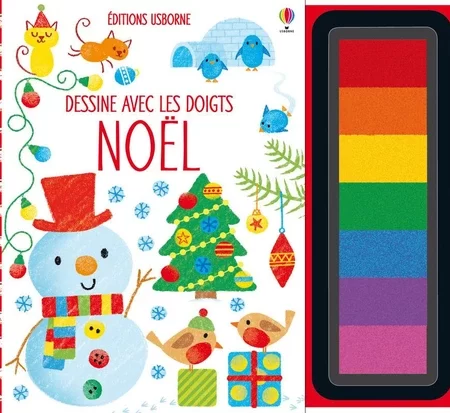 Dessine avec les doigts noel