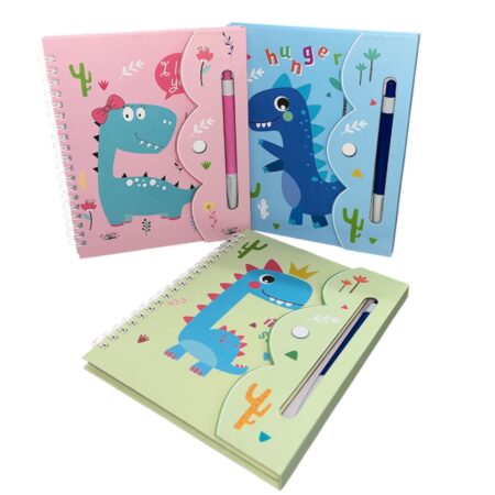 Dinosaur Copybook + pen