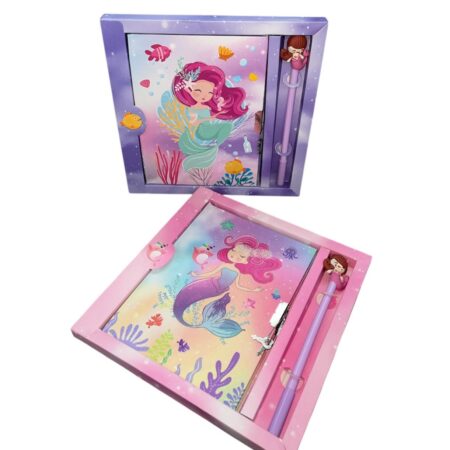 Mermaid Copybook + Key including Pen
