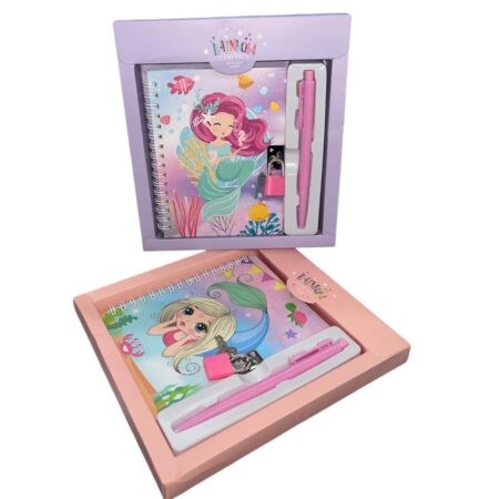 Mermaid Copybook + Key including Pen (in Carton)