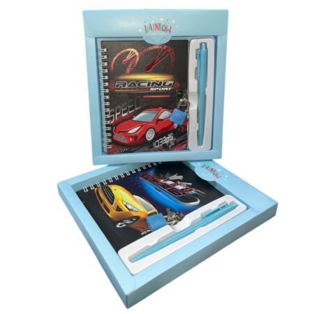 Cars Copybook + Key including Pen (in Carton)