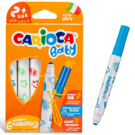 Carioca Baby Markers 6pcs