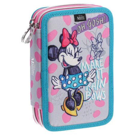 Minnie Mouse 2 Zippers Full Trousse