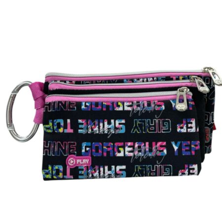 Girl 3 zippers
