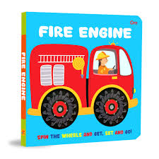 Board Book: Fire Engine Wheel Book