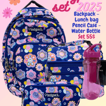 Bodypack Floral Set 4 pcs