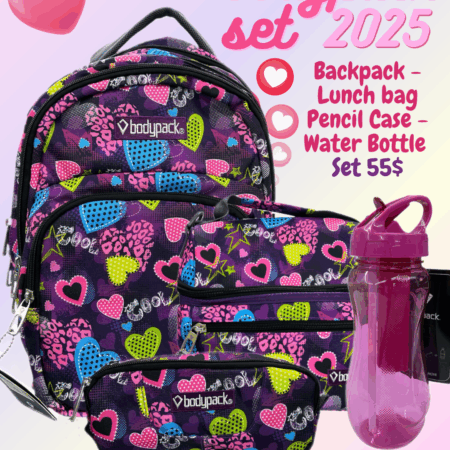Bodypack Hearts Set 4 pcs