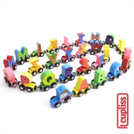Magnetic Alphabet Car