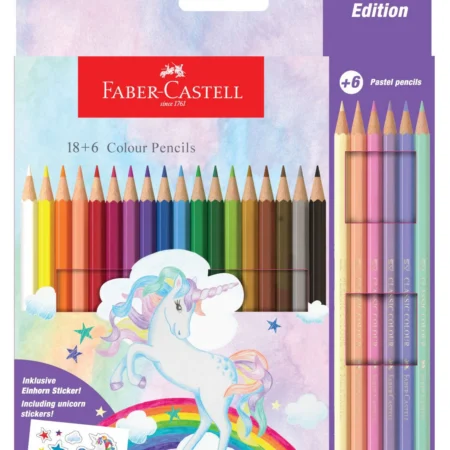 Faber Castell Unicorn Coloring Pencils 18+6