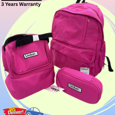 Locker Bag 2 zippers Set