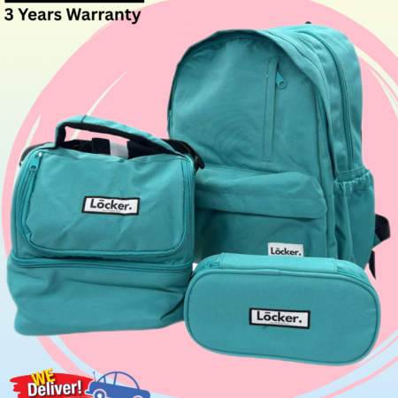 Locker Bag 2 zippers Set