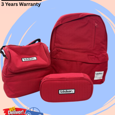 Locker Bag 2 zippers Set