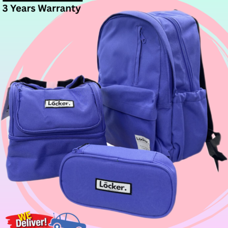 Locker Bag 2 zippers Set