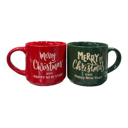 Christmas 2pcs Cups set