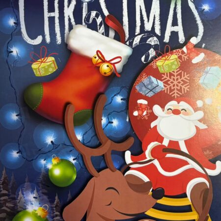 Christmas Coloring book + stickers
