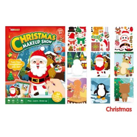 Christmas Makeup Show - Reusable Stickers