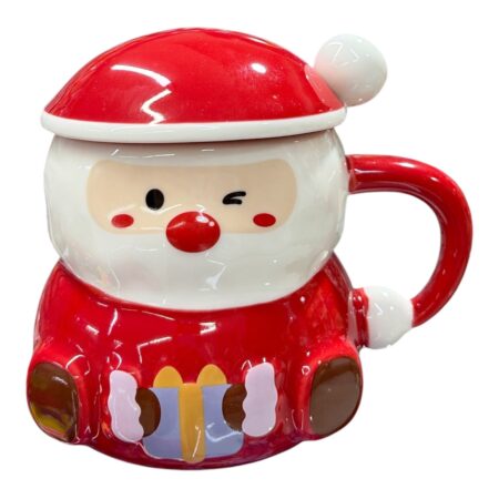 Happy Santa Mug with spoon