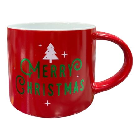 Merry Christmas Mug- Red