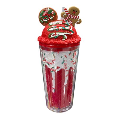 Red Gingerbread Double-wall cup