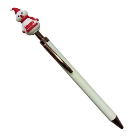 Snowman Metal Pen