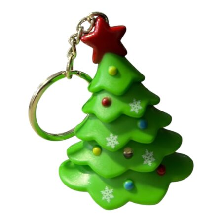 Tree Keychain with sound & light